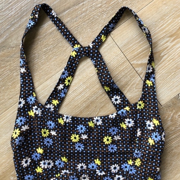 Free People Intimately Just Peachy Floral Printed Mini Dress - Picture 5 of 6